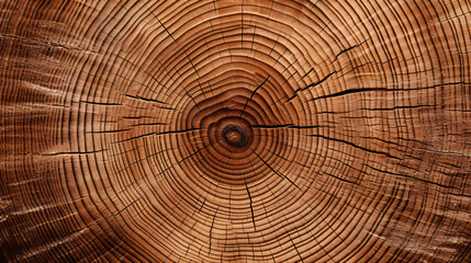 Wood oak circle texture