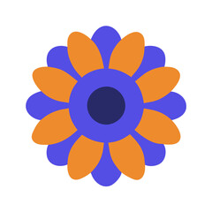 Beautiful flower shape design for various decorations.