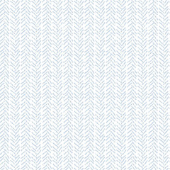 Seamless simple herringbone pattern, light gray stripes on a white background. - 718677459