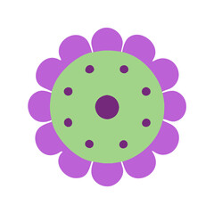 Beautiful flower shape design for various decorations.