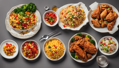 rice with chicken and vegetables