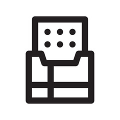 tablet line icon