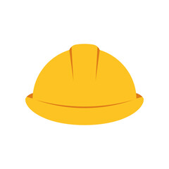 Construction helmet protection.  Safety helmet vector isolated.
