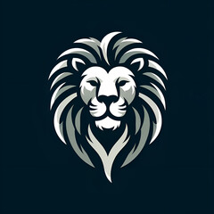 lion head vector