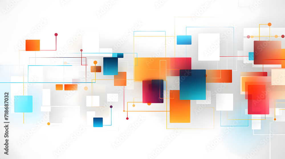 Poster abstract background with modern squares
geometric pattern texture