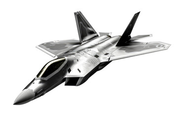 The F 22 Raptor Isolated On Transparent Background