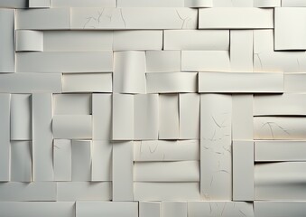 White brick wall. Created with Ai