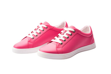 Sporty Sneaker for Ladies Isolated On Transparent Background