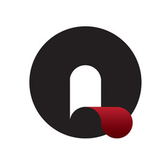 Letter O vector logo illustration