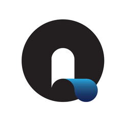 Letter O vector logo illustration