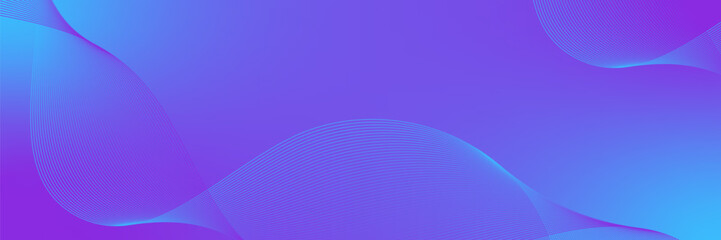 Abstract background vector blue, violet with dynamic waves for wedding. Futuristic technology backdrop with network wavy lines. Premium template with stripes, gradient mesh for banner or poster