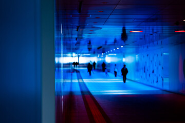 地下道　人口物