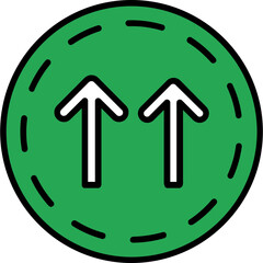Up Arrows Icon