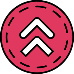 Up Arrows Icon
