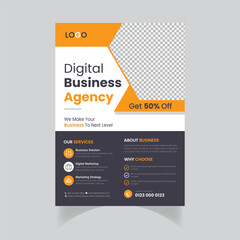 Corporate Business marketing flyer template