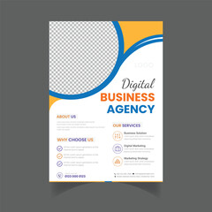 Corporate Business marketing flyer template