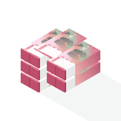 Rupiah money vector with the best quality