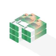 Rupiah money vector with the best quality