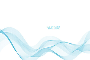 abstract blue wave background