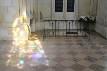 st hubert chapel at the castle of amboise in france