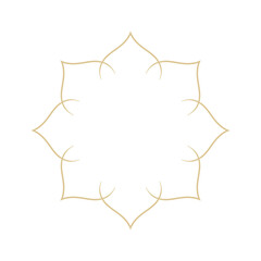islamic frame ornament of ramadan greetings, islamic frame element ramadan kareem design transparent background png file, eid al fitr element frame template design