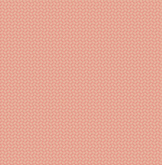 Fototapeta premium Simple abstract geometric tile, mosaic, kaleidoscope pattern in warm pastel peach, orange, muted red colors