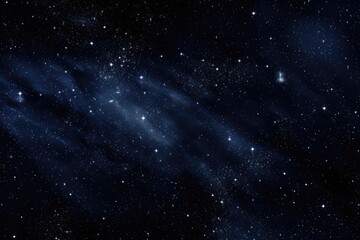 Fototapeta na wymiar Night sky with Milky Way galaxy and stars.