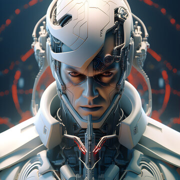 Generative AI
fractal background smart man