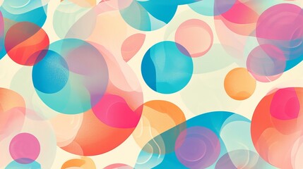 seamless pattern with circles