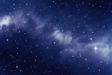 Fototapeta na wymiar Milky Way Galaxy with Stars and Space Background