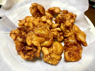 	【おうちごはん】味付き衣の唐揚げ