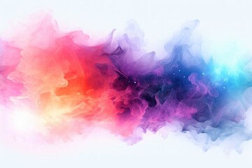 Fototapeta premium Highresolution neon nebula background for scifi and gaming.