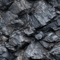 Close Up View of Rock Formation in Seamless Pattern