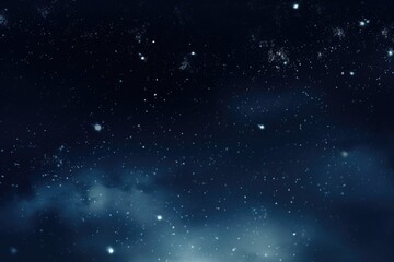 Fototapeta na wymiar Dark interstellar sky with stars as background.