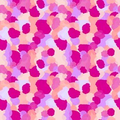 Abstract paint spots seamless watercolor pattern for fabrics and linens and summer packaging