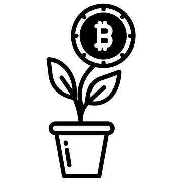 Grought glyph and line vector illustration