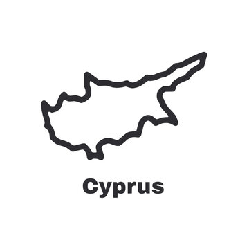 country map of Cyprus