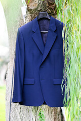 puño, traje, chaqueta, hombre, manga, azul, indumentaria, moda, algodón, agiotaje, digno, tejido,...