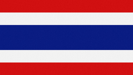 Thailand national flag with noise texture.