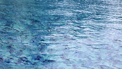 Water swimming pool surface for background.