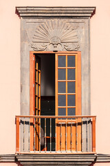 Obraz premium Beautiful Art Nouveau Balcony