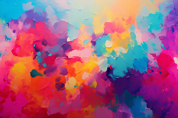 Fototapeta na wymiar Bright abstract colorful background texture, paint wallpaper