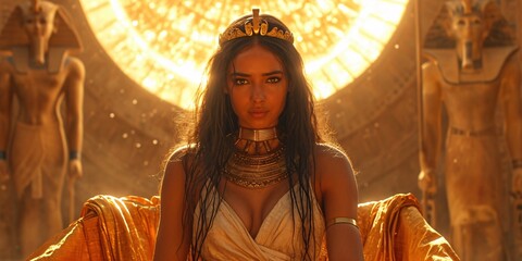 Goddess of the Golden Age: A Sultry Summer Solstice Vibe Generative AI