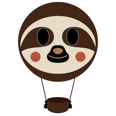 Slot Balloon, Cute animal balloon for sale, Adorable creature-themed balloon, Kawaii critter balloon