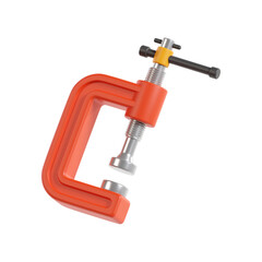 Clamp Construction 3D Icon