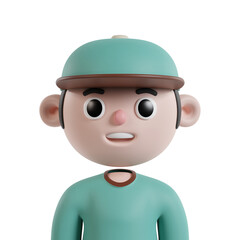 people avatar 3d illustration
