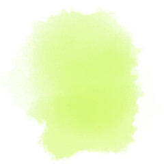 Lime Green Watercolor Splash