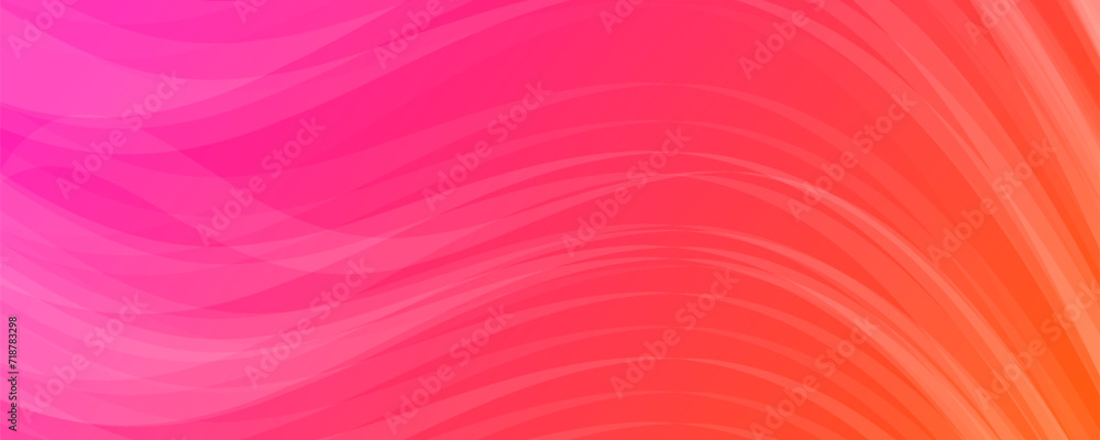 Poster modern colorful gradient background with lines