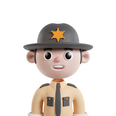 sheriff 3d avatar
