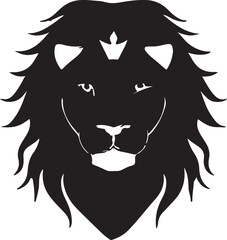 lion head vector
